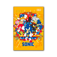 CADERNO BROCHURA CAPA DURA 1/4 SONIC 80 FOLHAS - TILIBRA - comprar online