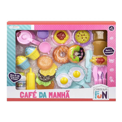 KIT CAFÉ DA MANHÃ CREATIVE FUN COZINHA DE BRINQUEDO