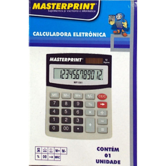CALCULADORA DE MESA 12 DIGITOS MP1061 - MASTERPRINT - comprar online