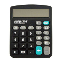 CALCULADORA DE MESA 12 DIGITOS MP1087 - MASTERPRINT