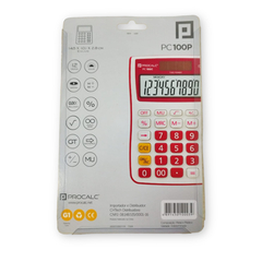 CALCULADORA DE MESA 12 DIGITOS PC100PK ROSA - PROCALC na internet