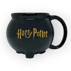 CANECA PORCELANA CALDEIRAO HOGWARTS 500ML - ZONA CRIATIVA