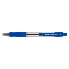 CANETA ESFEROGRAFICA SUPER GRIP RETRATIL AZUL 1.6 - PILOT