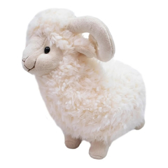 PELUCIA BRINQUEDO CARNEIRO BRANCO 26CM INFATIL - FOFY TOYS - comprar online