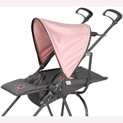 CARRINHO BEBE PASSEIO CAPRI ROSA 15KG - GALZERANO - comprar online