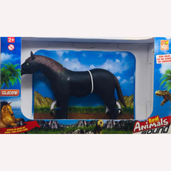 COLECAO REAL ANIMALS CAVALO COM SOM - BEE TOYS - comprar online