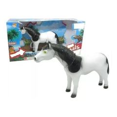 CAVALO DE BRINQUEDO INFANTIL BRANCO COLEÇÃO ANIMAL FAZENDA - comprar online