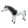 CAVALO DE BRINQUEDO INFANTIL BRANCO COLEÇÃO ANIMAL FAZENDA