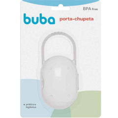 PORTA-CHUPETA INCOLOR - BUBA - Mei-Mei Papelaria - Sempre Presente com Você