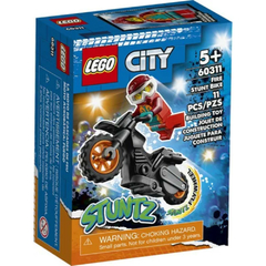 BRINQUEDO MOTOCICLETA DE ACROBACIAS BOMBEIROS- LEGO CITY na internet