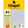 PAPEL VERGE A4 180G COM 50 FOLHAS COR CINZA - USAPEL