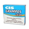 GRAMPO CIS GALVANIZADO 23/24 CAIXA COM 1000 UNIDADES - SERTIC