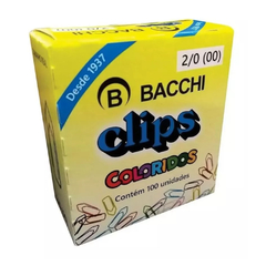 CLIPS 2/0 (00) COLORIDO - BACCHI