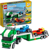 BLOCOS DE MONTAR TRANSPORTADOR DE CARROS DE CORRIDA- LEGO