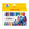 CANETA HIDROGRAFICA COMPACTOR COLOR 12 CORES