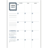 AGENDA PLANNER ANUAL 2022 COSTURADO CONCEPT PRETO 14x20,5cm - loja online