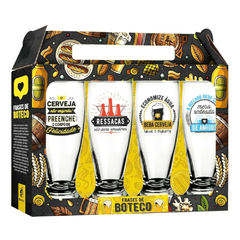 KIT COPO MUNICH 4UN FRASES BOTECO - BRASFOOT