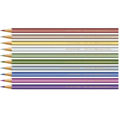 LAPIS 10 CORES METALICAS - FABER - comprar online