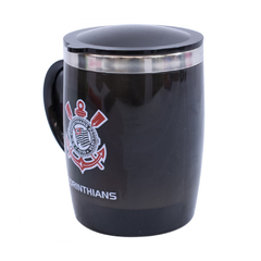 CANECA TERMICA CORINTHIANS COM TAMPA - MILENO na internet