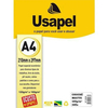 PAPEL COUCHE MATTE A4 BRANCO 180G 50 FOLHAS - USAPEL