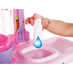 COZINHA MINI CHEF ROSA COM AGUA - TATETI na internet