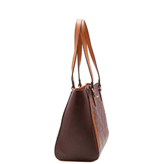 BOLSA FEMININA DE OMBRO PERFURADO GEOMETRICO CAFÉ - CHENSON - comprar online