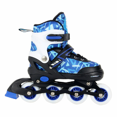 PATINS INLINE DM RADICAL 30-33 AZUL - DM TOYS - comprar online