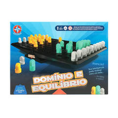 JOGO TABULEIRO DOMINIO E EQUILIBRIO - ESTRELA - comprar online