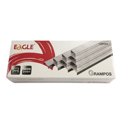 GRAMPO GALVANIZADO 26/6 CAIXA COM 5000 UNIDADES - EAGLE - comprar online