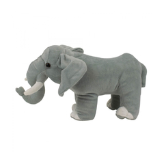 PELUCIA BRINQUEDO ELEFANTE CINZA 20cm INFANTIL - FOFY TOYS - loja online