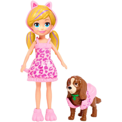 BONECA POLLY POCKET KIT CACHORRO FANTASIA COMBINADA MATTEL - Mei-Mei Papelaria - Sempre Presente com Você