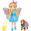 BONECA POLLY POCKET KIT CACHORRO FANTASIA COMBINADA MATTEL - loja online