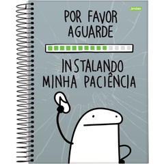 CADERNO ESPIRAL 160F 10 MATERIAS FLORK - JANDAIA na internet