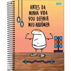 CADERNO ESPIRAL 160F 10 MATERIAS FLORK - JANDAIA - comprar online