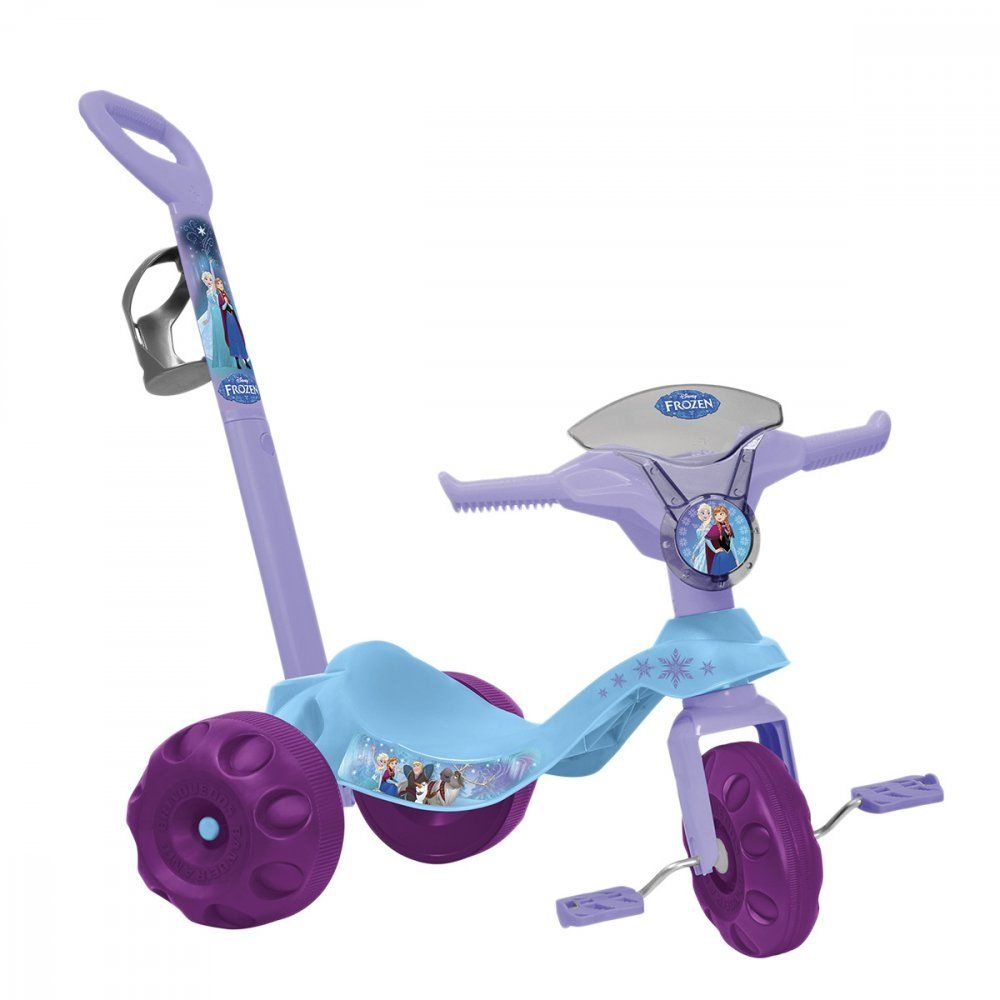 Triciclo Infantil Bandeirante Mototico - Com Empurrador Azul