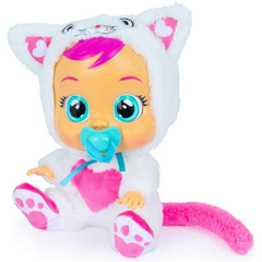 BONECA BEBÊ GATINHO CRY BABIES DAISY COM SOM - MULTIKIDS