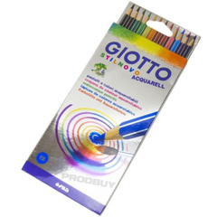 LAPIS DE COR AQUARELAVEL GIOTTO STILNOVO 12 CORES na internet