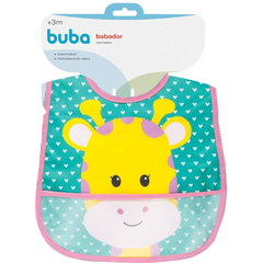 BABADOR COM BOLSO ANIMAL FUN GIRAFA - BUBA na internet