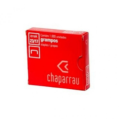 GRAMPO GALVANIZADO 23/17 CAIXA COM 1000 UNIDADES - CHAPARRAU - comprar online