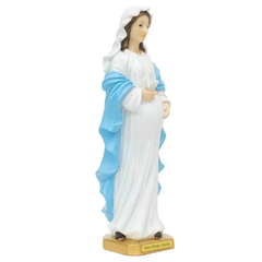 ENFEITE RESINA NOSSA SENHORA GRAVIDA ALJB1585-6 - TASCOINPORT - comprar online