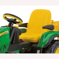 TRATOR ELETRICO 12V JOHN DEERE GROUND FORCE - PEGPEREGO - Mei-Mei Papelaria - Sempre Presente com Você