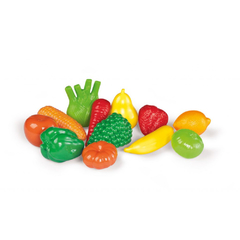 KIT FRUTAS E VERDURAS DE BRINQUEDO 12 PÇS INFANTIL - TATETI - comprar online