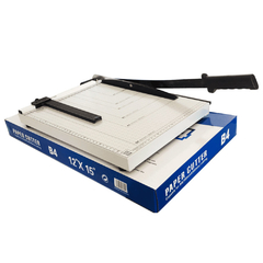 GUILHOTINA FACAO MANUAL PARA PAPEL M36 TAMPO ACO 36CM - MARES