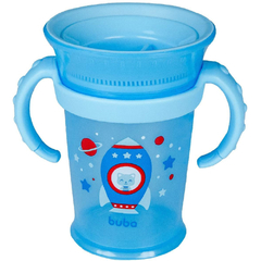 COPO DE TREINAMENTO 360 C/ ALÇA REMOVIVEL 210ML AZUL - BUBA - comprar online