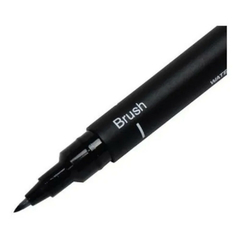 CANETA PRETA HIDROGRAFICA BRUSH - UNI - comprar online