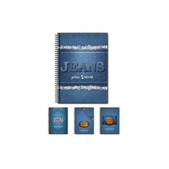 CADERNO 1X1 CD 96F JEANS WORLD - MAXIMA - comprar online