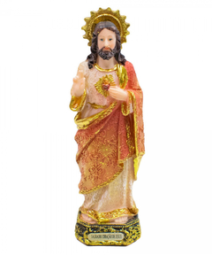 ENFEITE RESINA SAGRADO CORAÇÃO DE JESUS ALJ01B319G-6 - TASCOINPORT