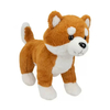 BRINQUEDO CACHORRO DE PELUCIA BRANCO E LARANJA- FOFY TOYS