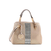 BOLSA FEMININA DE MÃO SHINE GLAMOUR NUDE - CHENSON