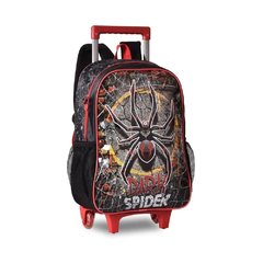 KIT MOCHILA RODINHA LANCHEIRA ESTOJO DARK SPIDER - CLIO - comprar online